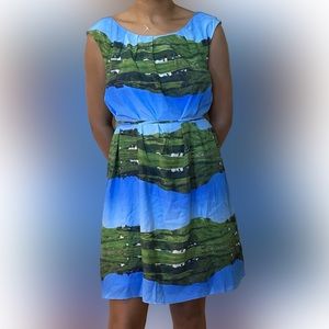 Meadow Rue Cuillin Scotland Isle of Skye Dress From Anthropologie Size 6